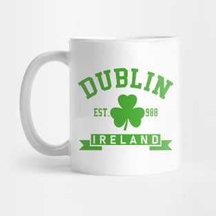 Dublin Ireland est 988 Mug